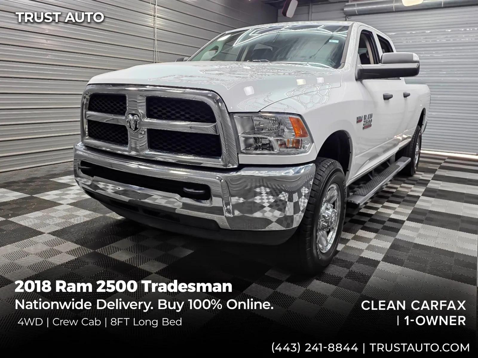 ram ram 2500 pickup 2018 3C6UR5HJ5JG278950 image ram ram 2500 pickup 2018 3C6UR5HJ5JG278950 image